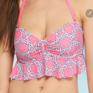 Crown and ivy bathing suit top | size M